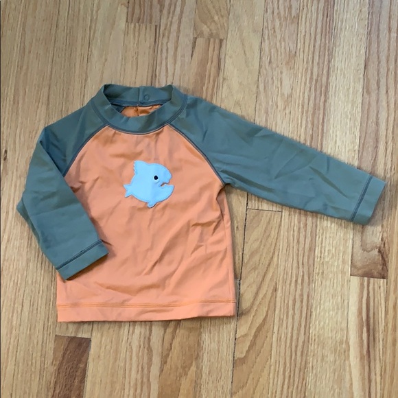 Boys Gymboree Swim Trunks Rashguard Bundle - Picture 2 of 9